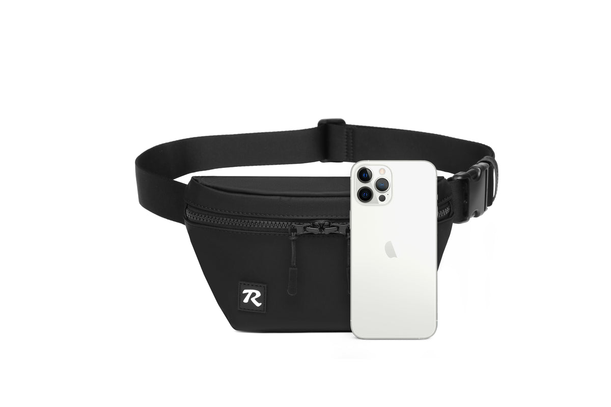 Trudy Belt Bag |  Black Nylon