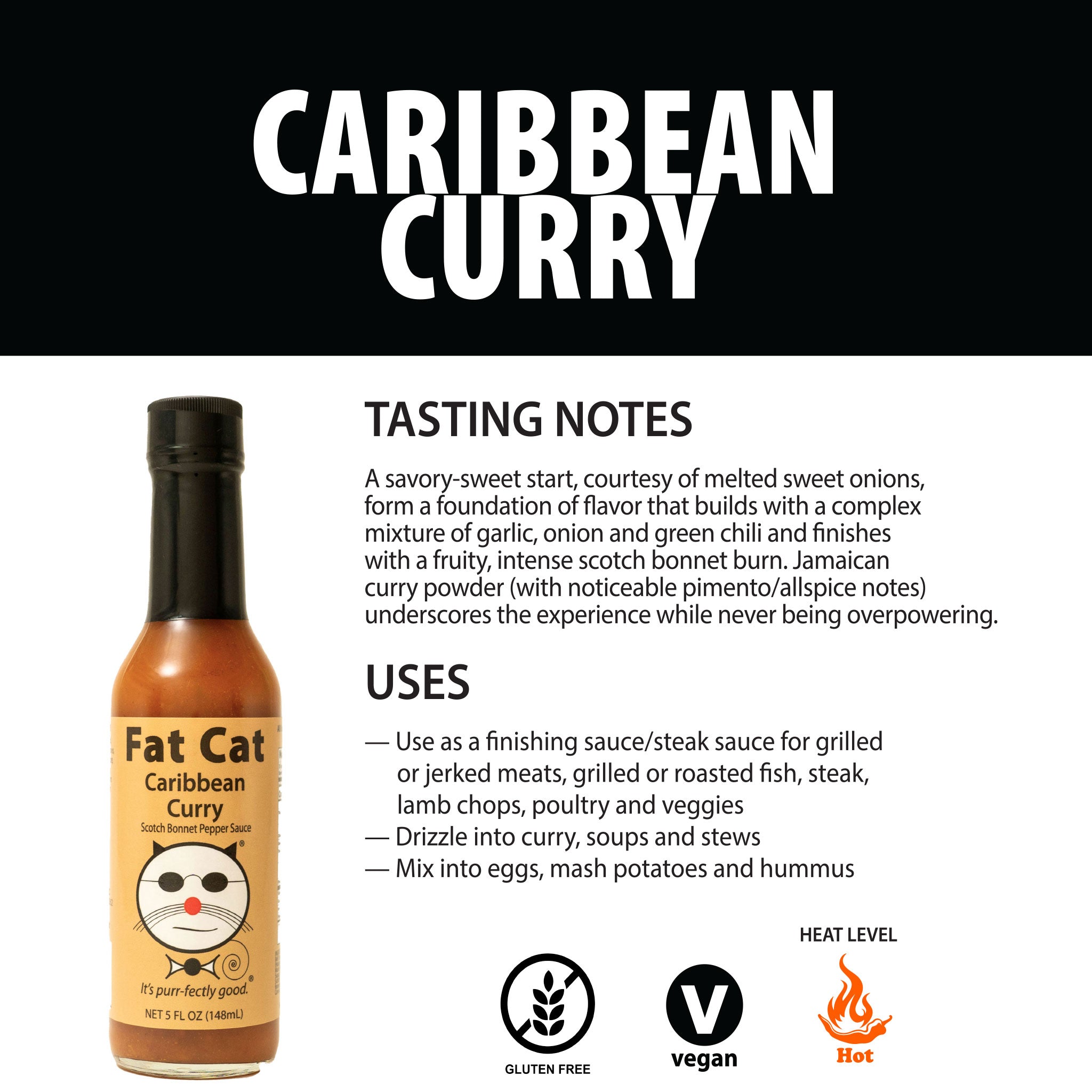 Caribbean - Jamaica Curry Scotch Bonnet Pepper Hot Sauce