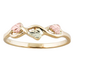 Three Leaves - Black Hills Gold Ladies Ring