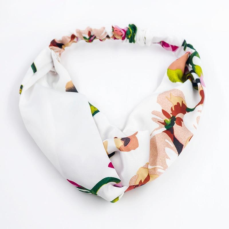 Floral Stretch Headband | Women's Bow & Flower Hair Accessories
