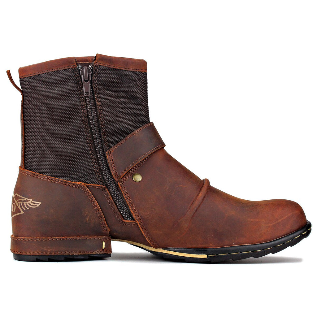 Men's Leathe Ankle Boots OS-5008-1-A