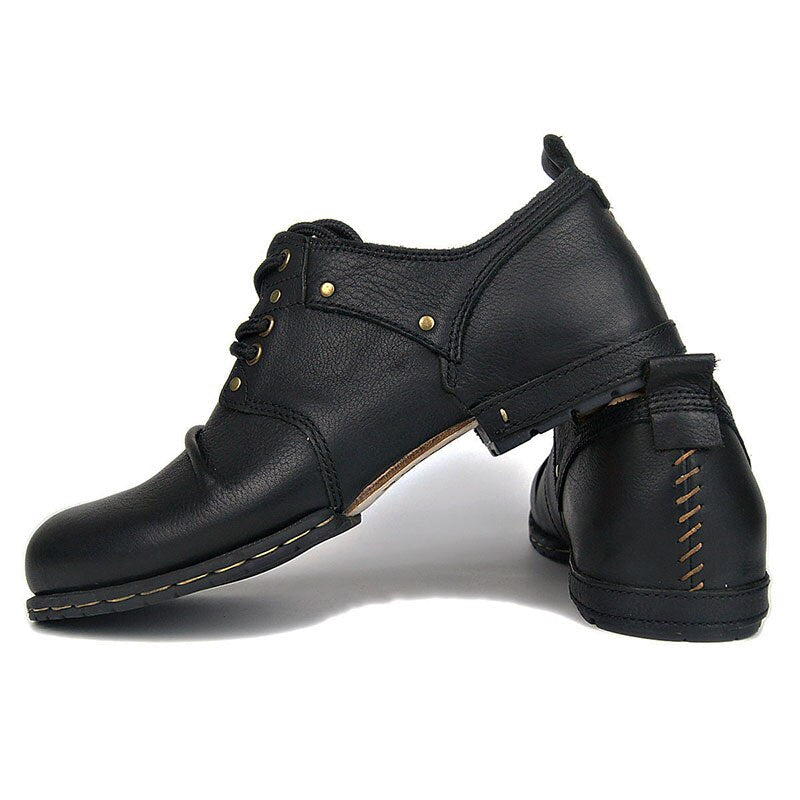 Men's Genuine Leather Flat Shoes