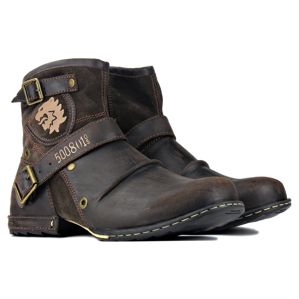 Men's Leather Chukka Boots