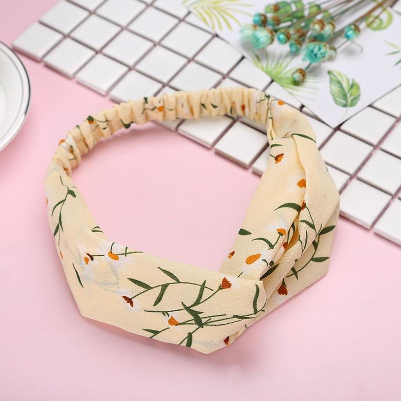 Floral Stretch Headband | Women's Bow & Flower Hair Accessories