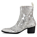 Leather Leopard Chelsea Boots for Stylish Comfort