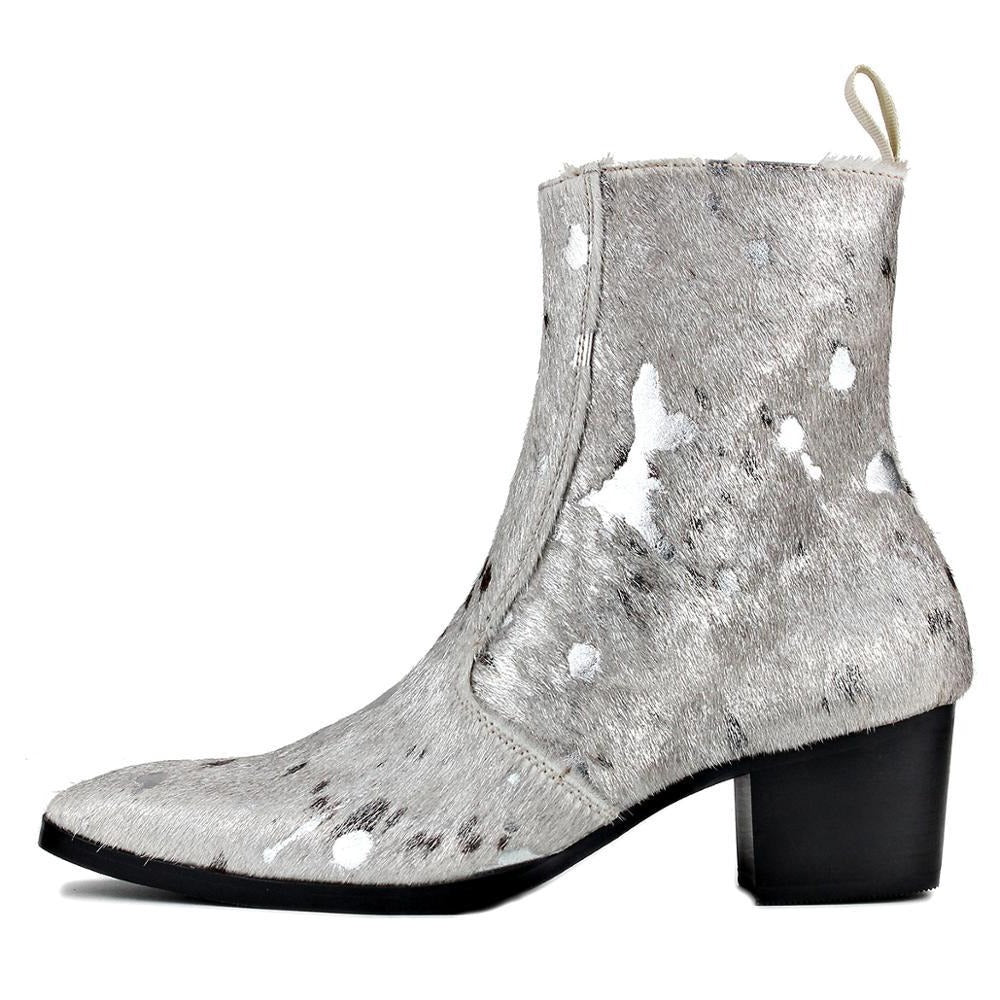 Leather Leopard Chelsea Boots for Stylish Comfort