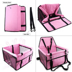 Dog Safety Mesh Travel Carrier Basket