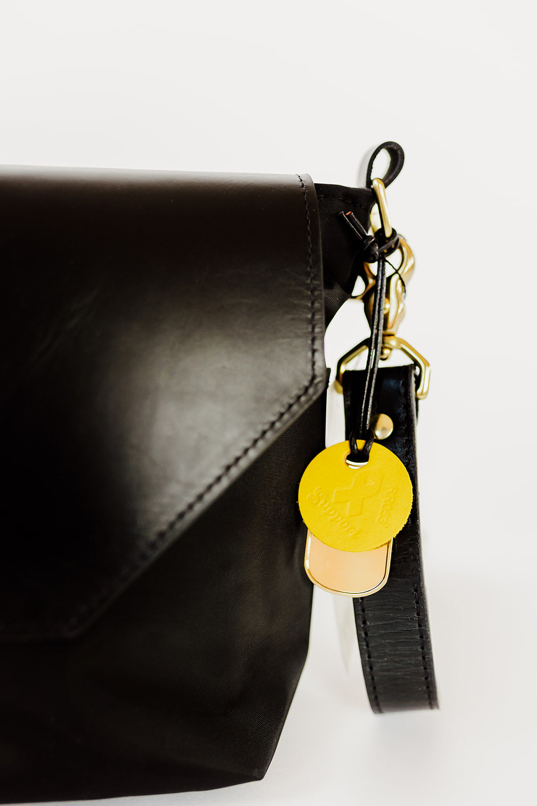 Hobby | Black Nylon + Black Leather