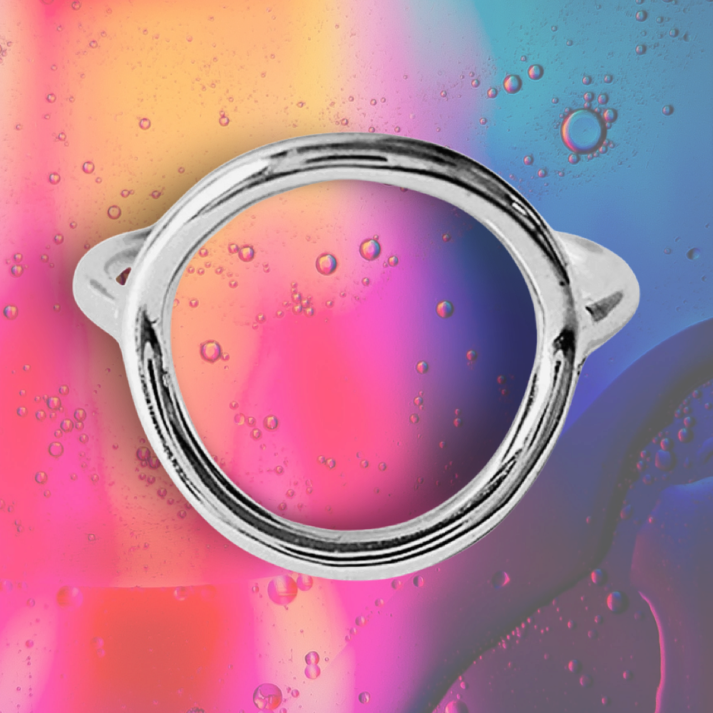 Circle Shaped Ring by The Urban Charm