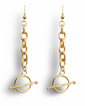 Chain Toggle Earrings