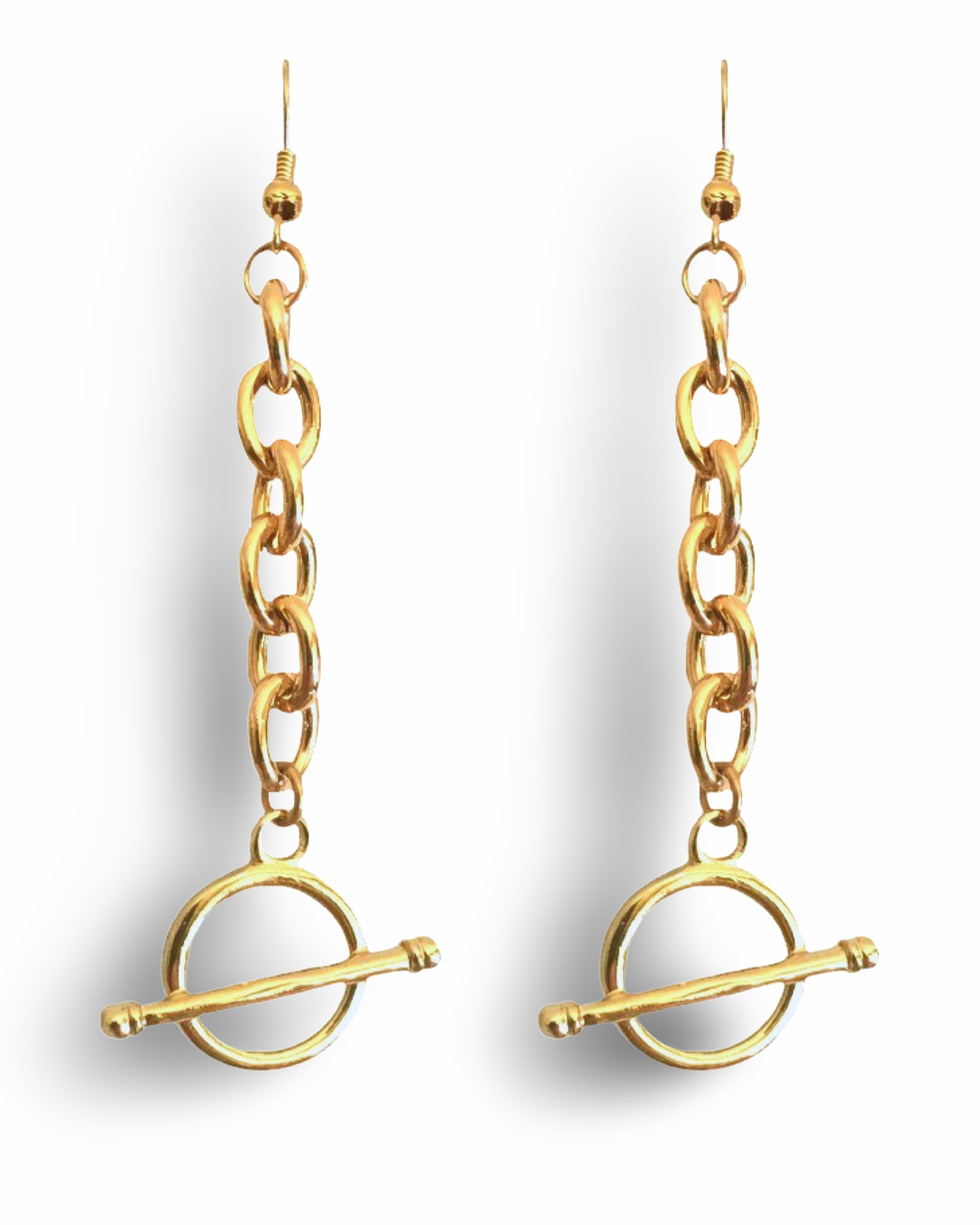 Chain Toggle Earrings