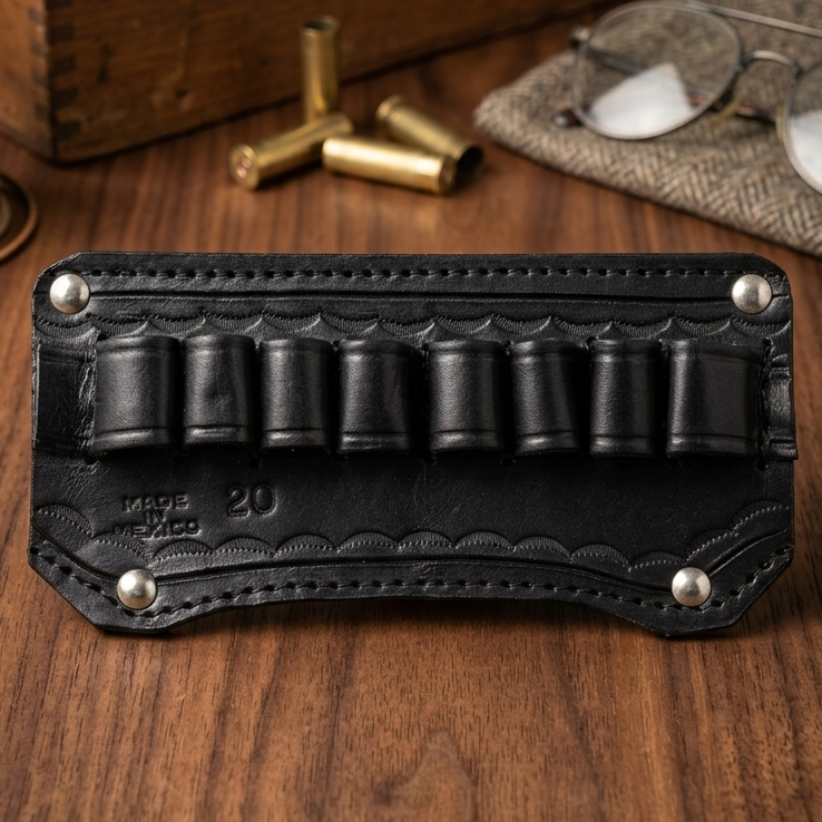 Shotgun Shell Holder | Cartridge Belt Attachment | 20 Gauge