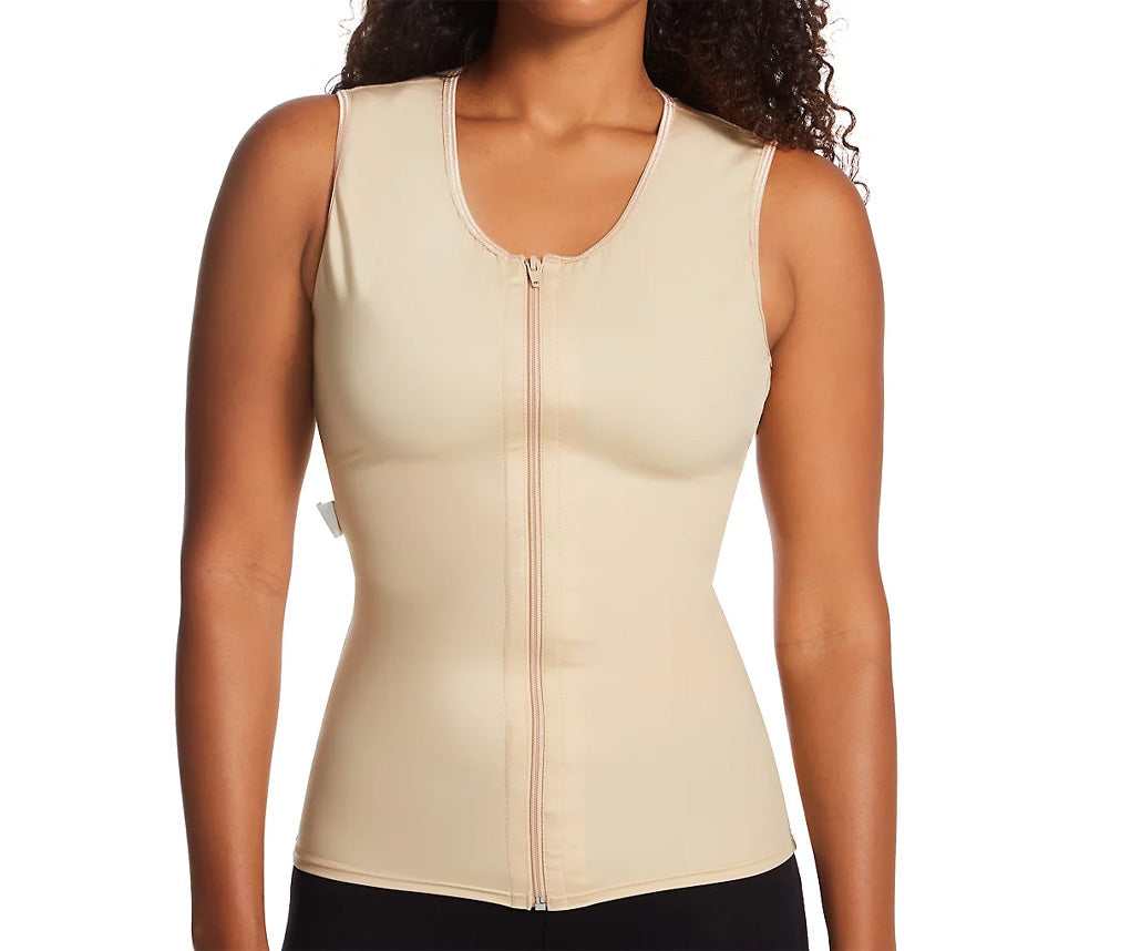 InstantFigure Front Zip Up Vest MD209