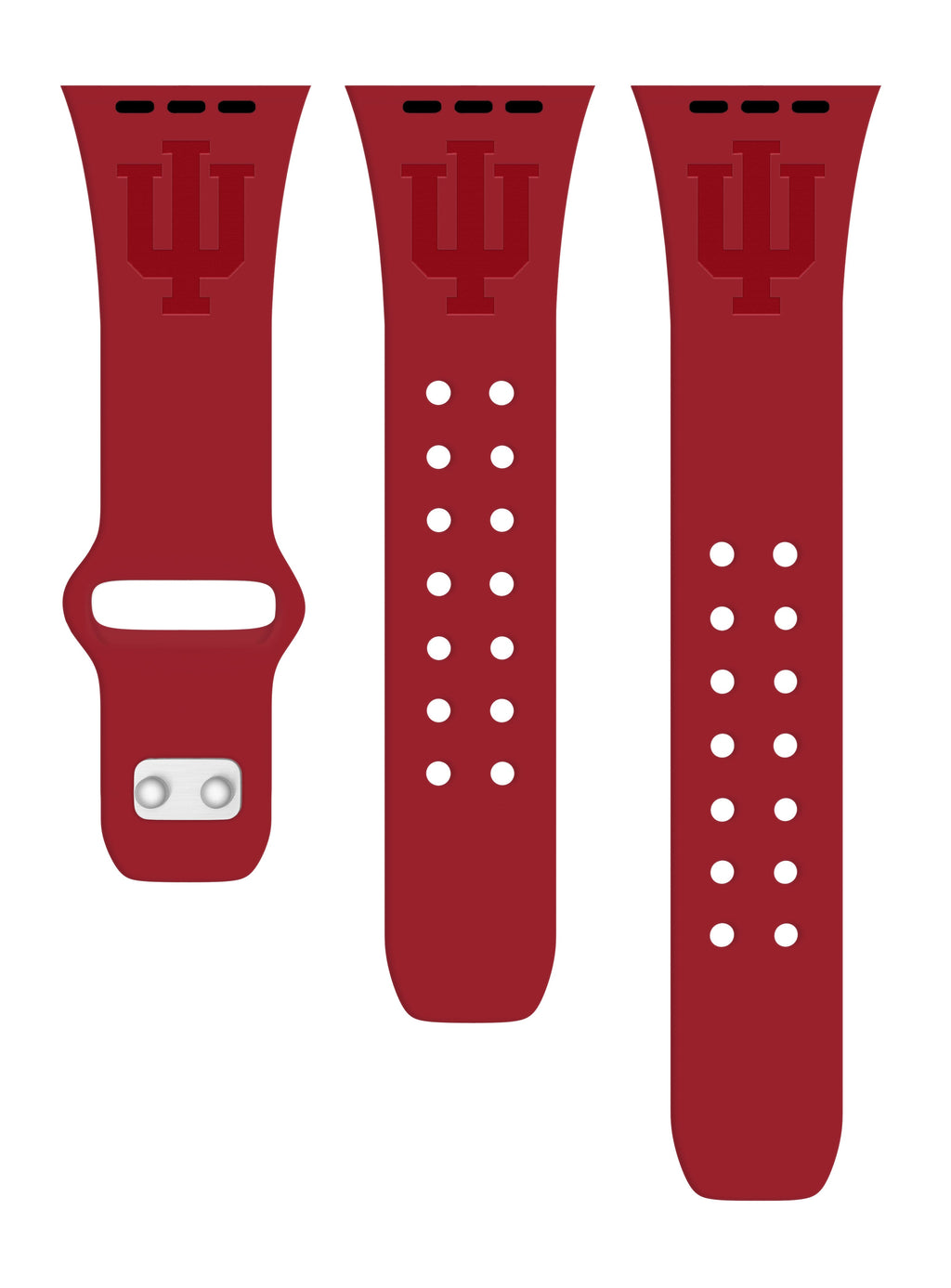 Indiana Hoosiers Engraved Apple Watch Band