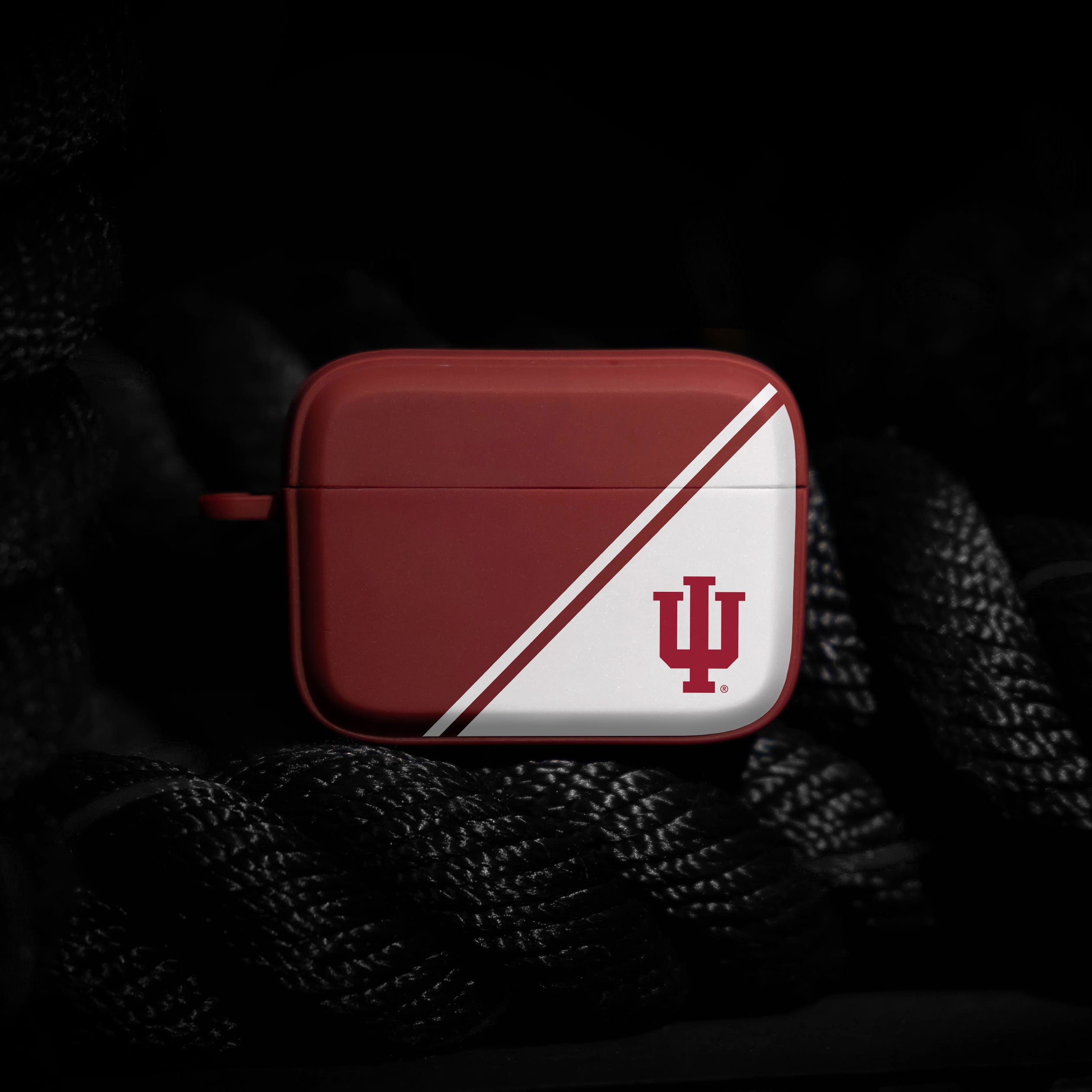 Indiana Hoosiers HDX Champion Series Apple AirPods 1 & 2 Pro Case Cover