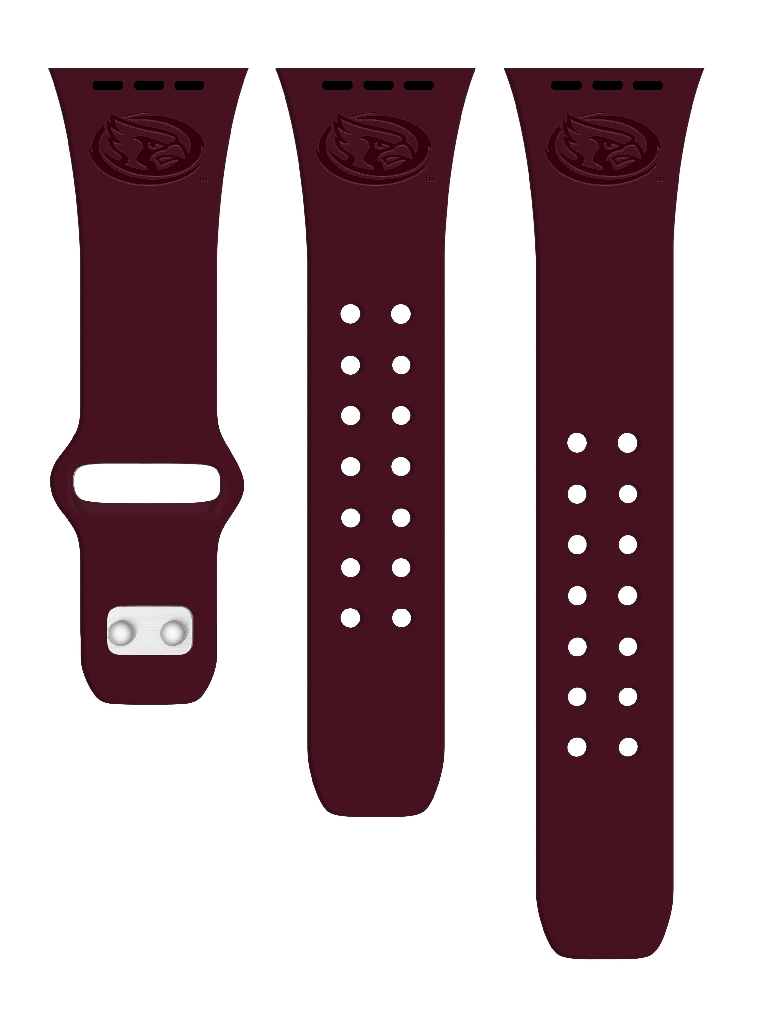 Iowa State Cyclones Engraved Apple Watch Band