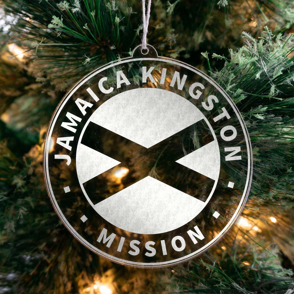 Jamaica Kingston Mission Christmas Ornament