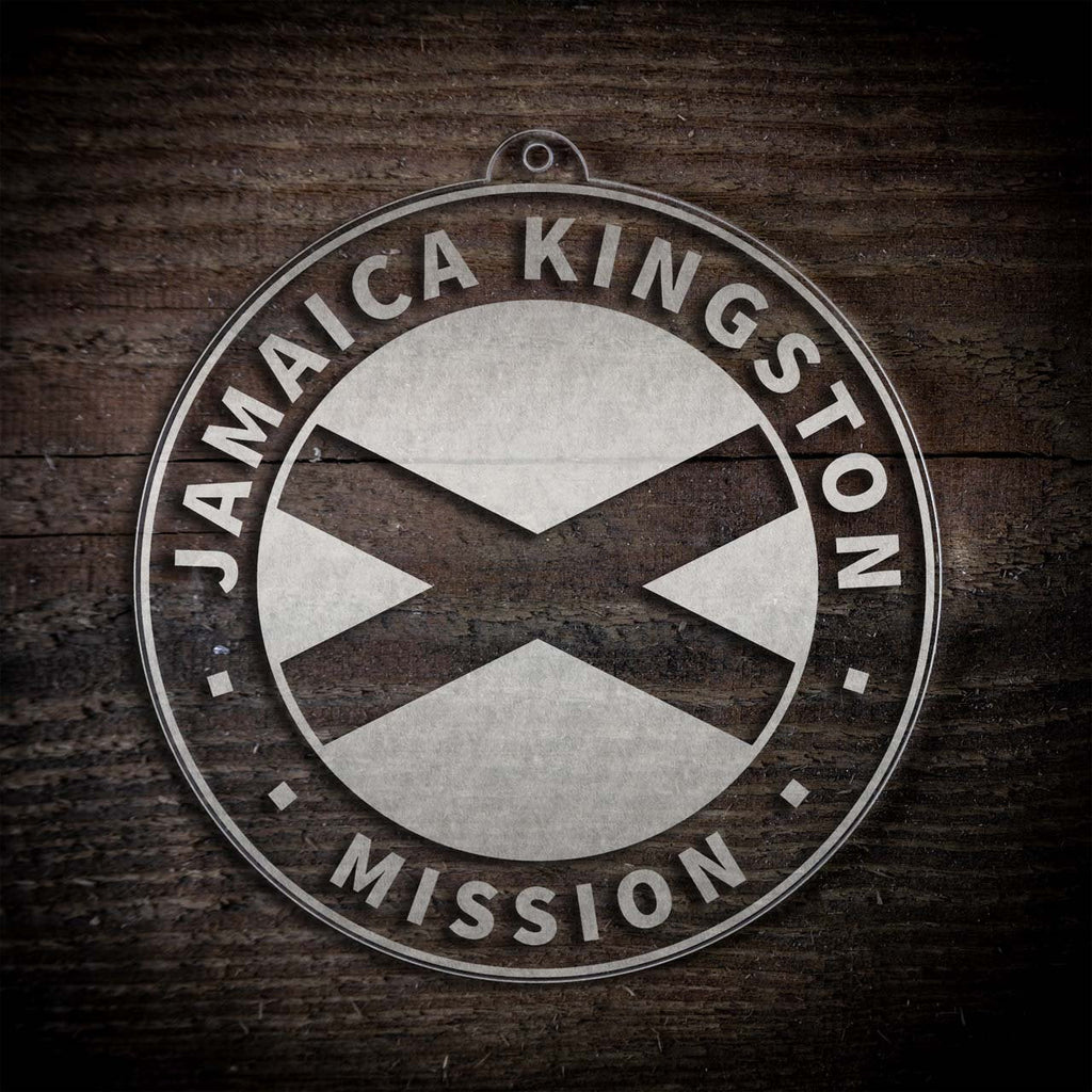 Jamaica Kingston Mission Christmas Ornament