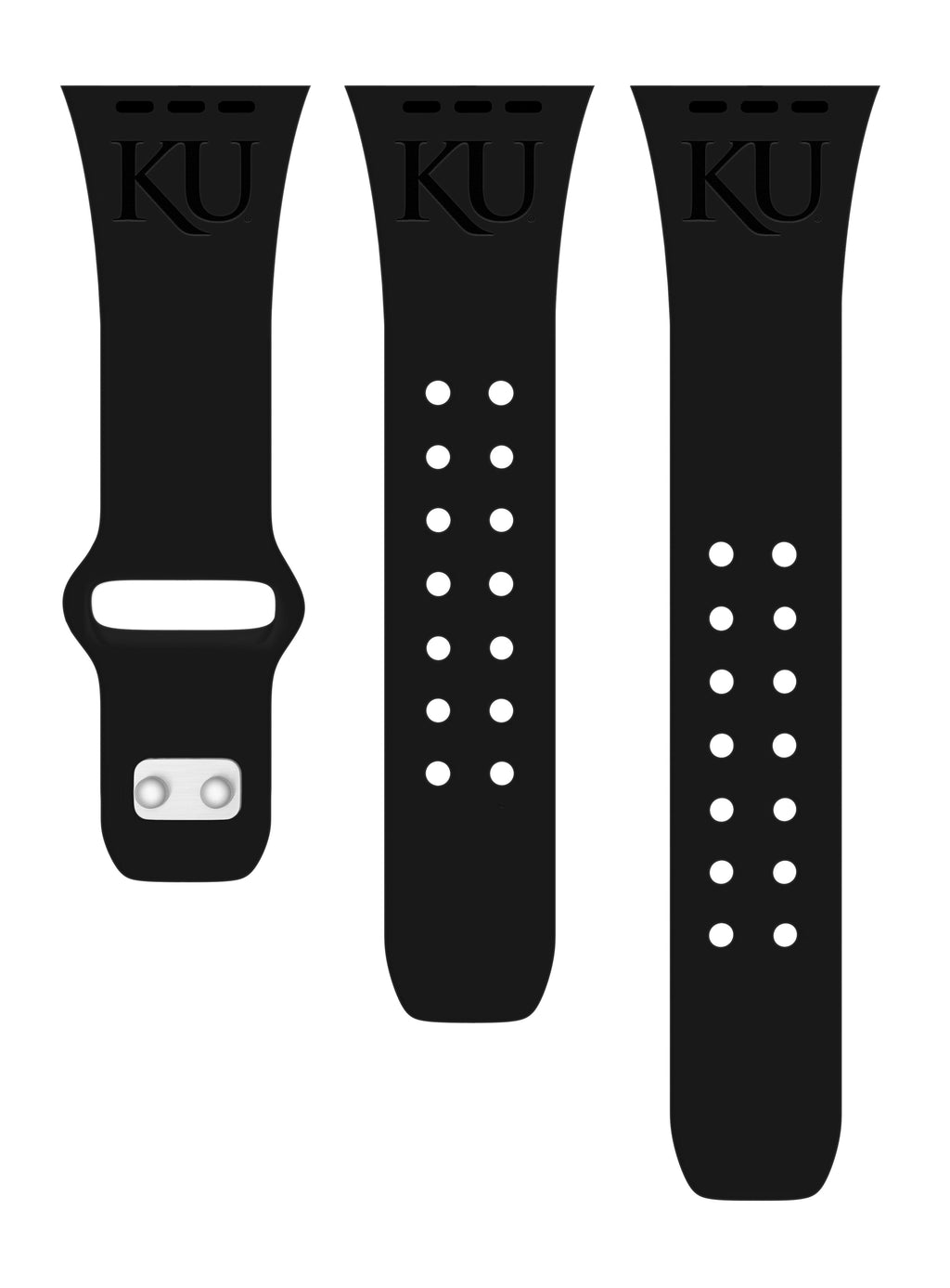 Kansas Jayhawks Engraved Apple Watch Band