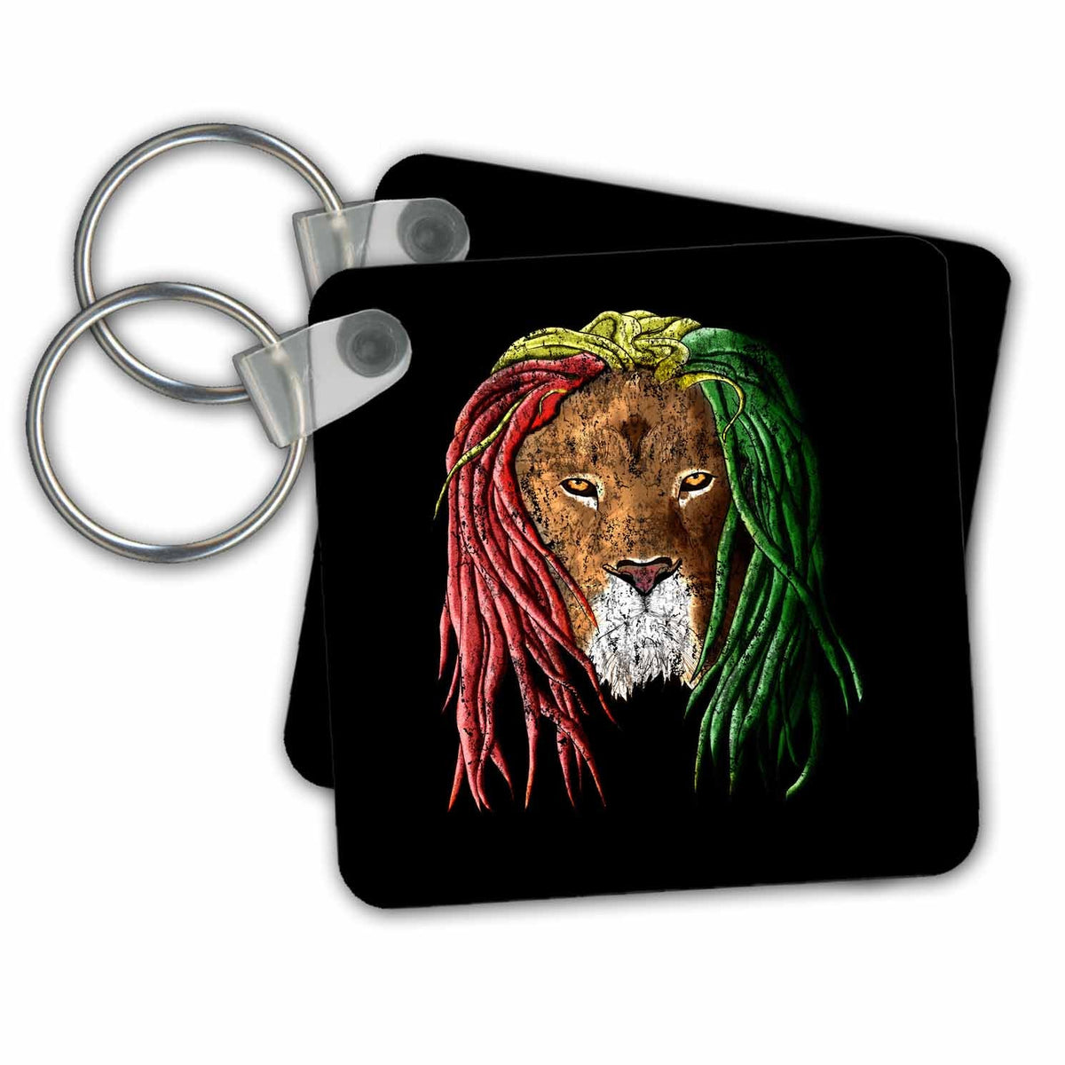 Key Chain - If you love the Jamaica island then grab this reggae Rasta Lion. Creative Studios – Jamaican Rasta Lion