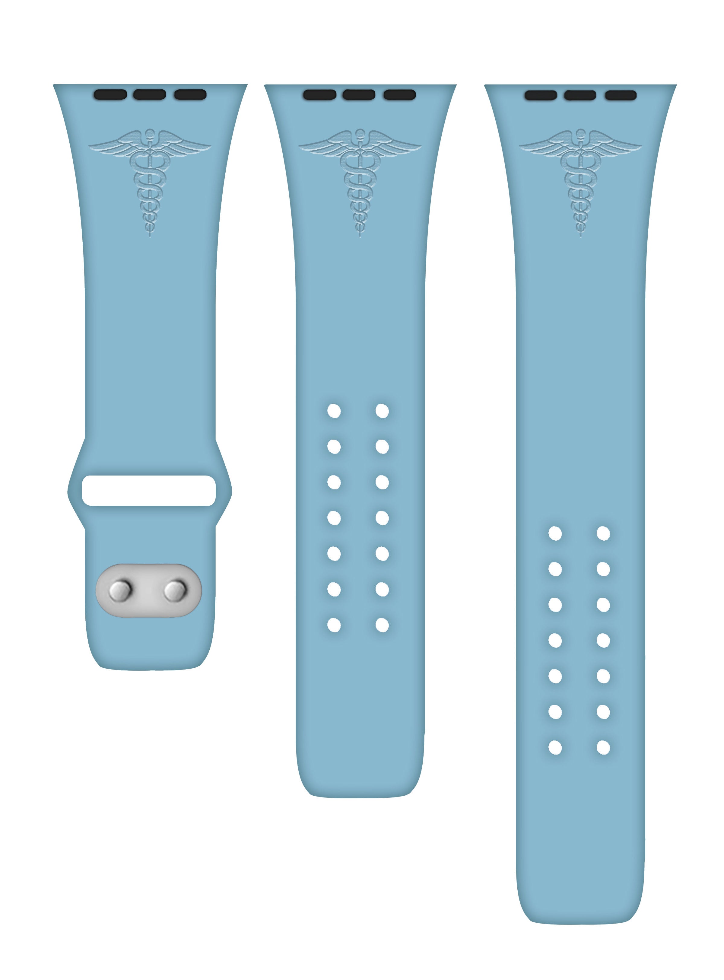 Registered Nurse First Responder Engraved Apple Watch Band