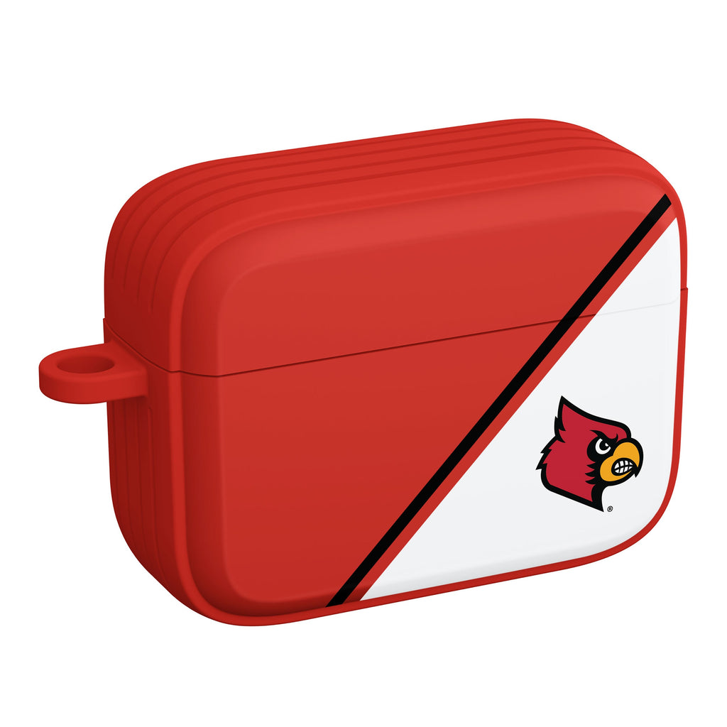 Louisville Cardinals HDX Champion Series Apple AirPods Pro 1 & 2 Case Cover