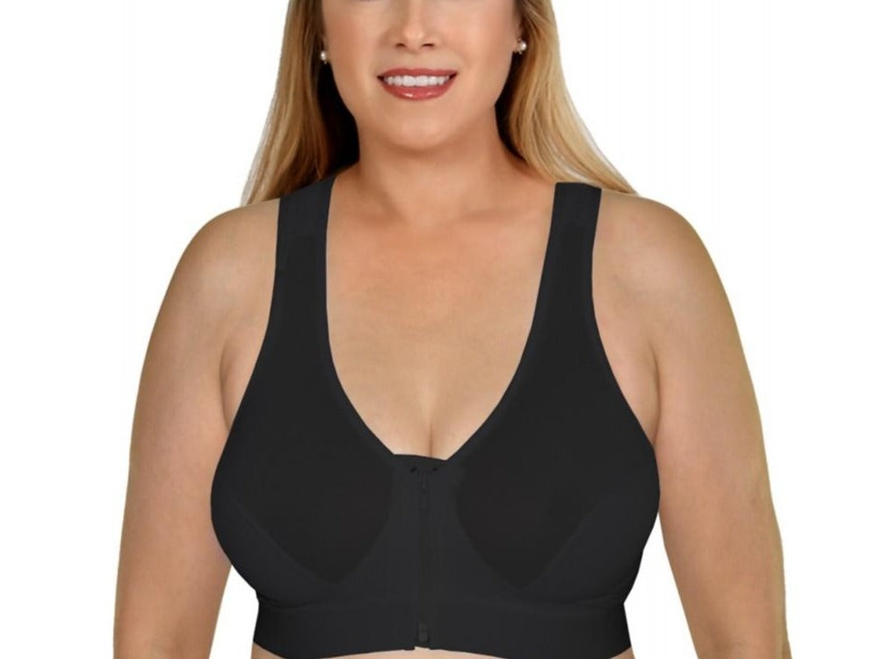 InstantRecoveryMD Compression Bra with Zip and Hook-N-Eye MD227