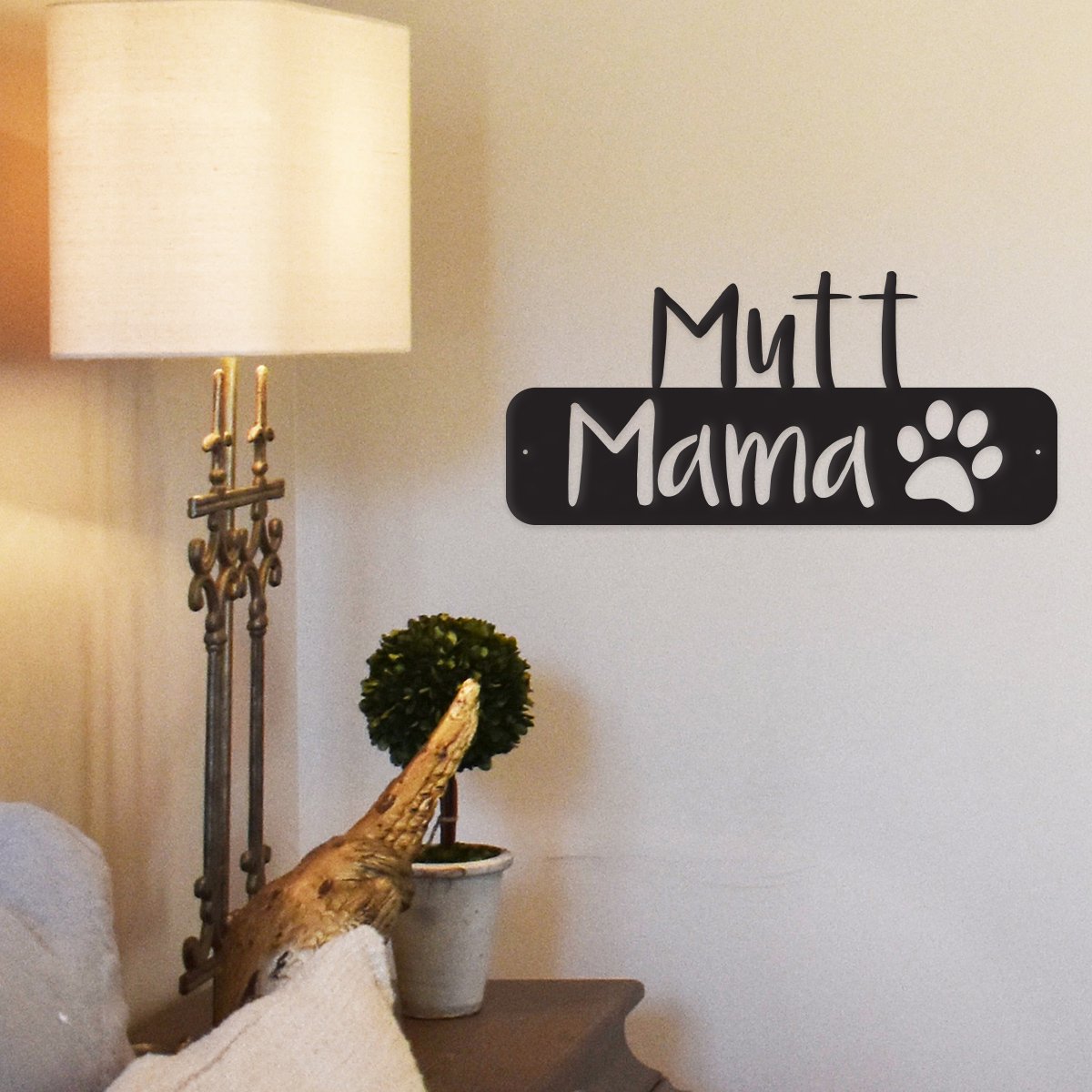 Mutt Mama - Metal Wall Art/Décor
