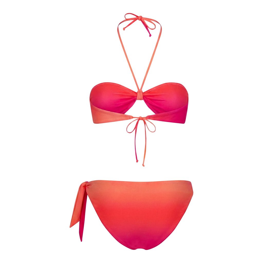 THE SOLARA - OMBRE PINK BIKINI BOTTOM
