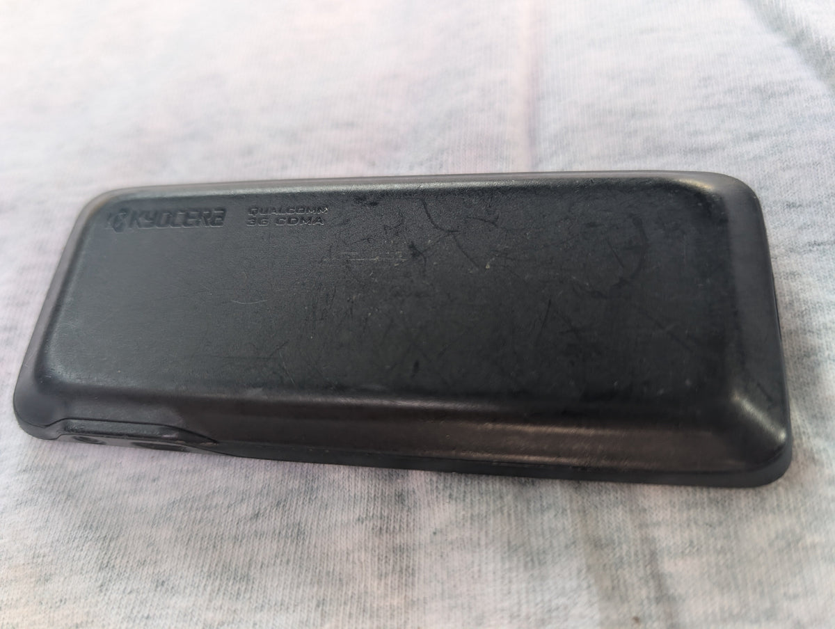 Kyocera Jax S1300 Mobile Cellular Cell Phone Black Virgin Bluetooth Color Screen