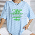 Plus Size Mind Over Matter T-Shirt