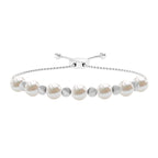 Cultured Freshwater Pearl Bolo Bracelet for Women