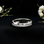 Certified Lab Grown Diamond Mens Wedding Band