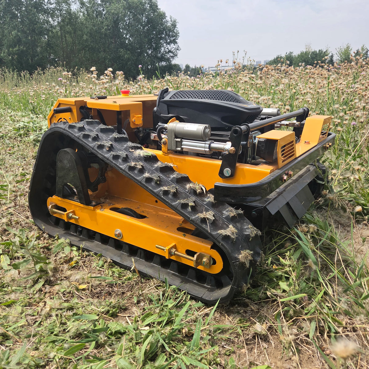 Remote-Controlled Petrol Lawn Mower - ZNW-500