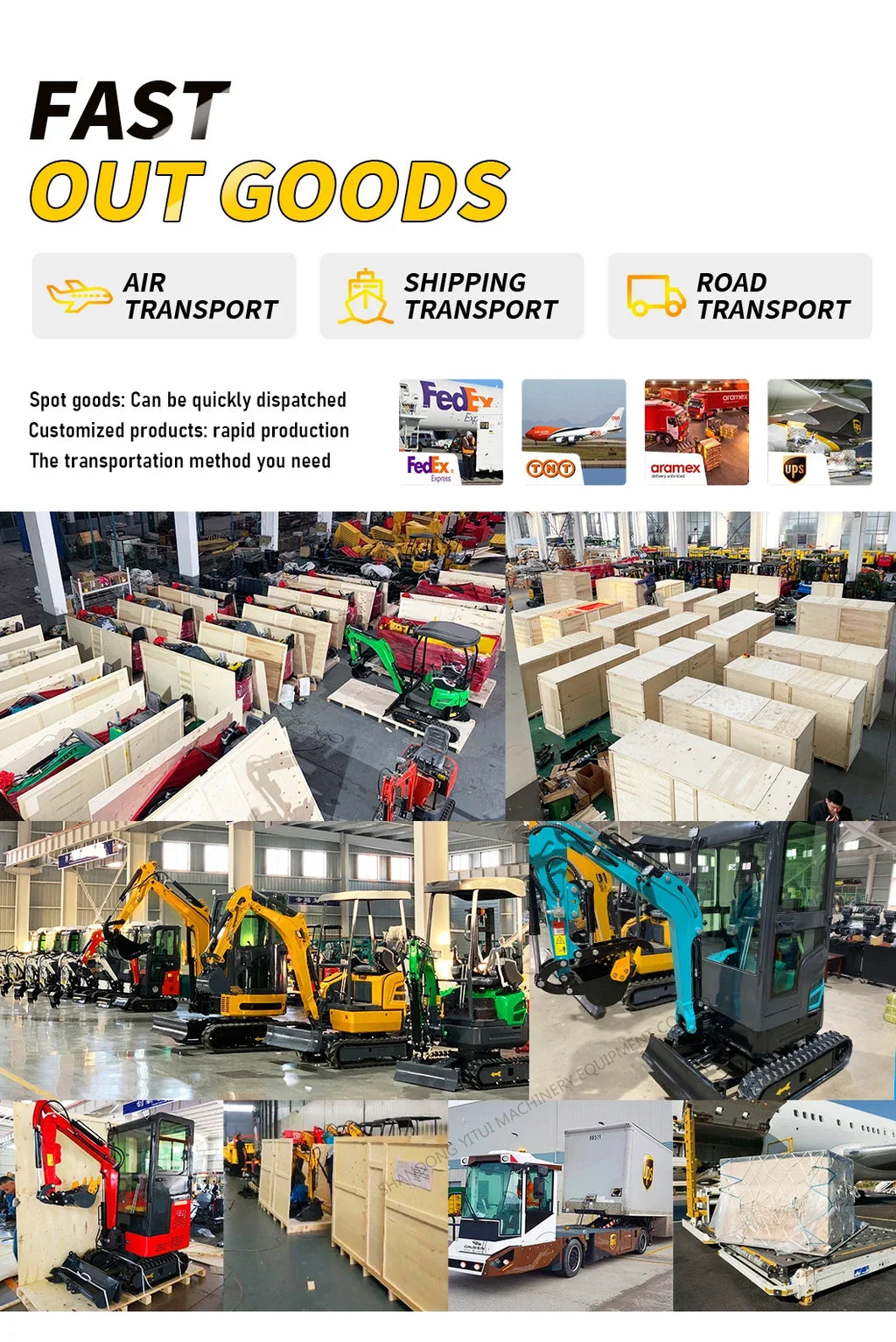 Customized 1.5ton Micro Mini Excavator Quick Start Stable Power Output Custom Color For Greenhouse & Small Farm Construction