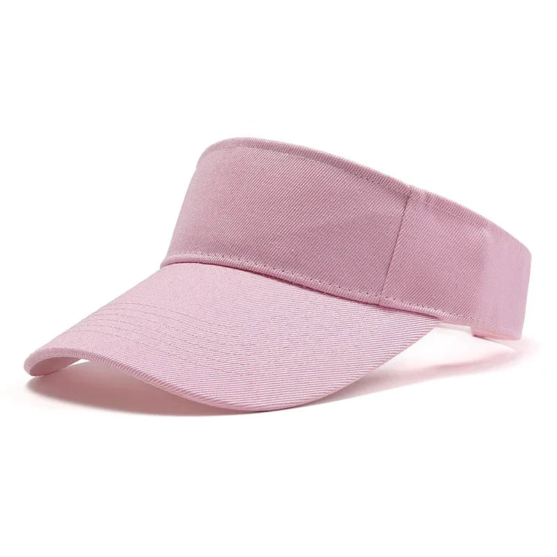 Unisex Outdoor Sports Hat | UV Protection Adjustable Visor Cap for Tennis Golf Running
