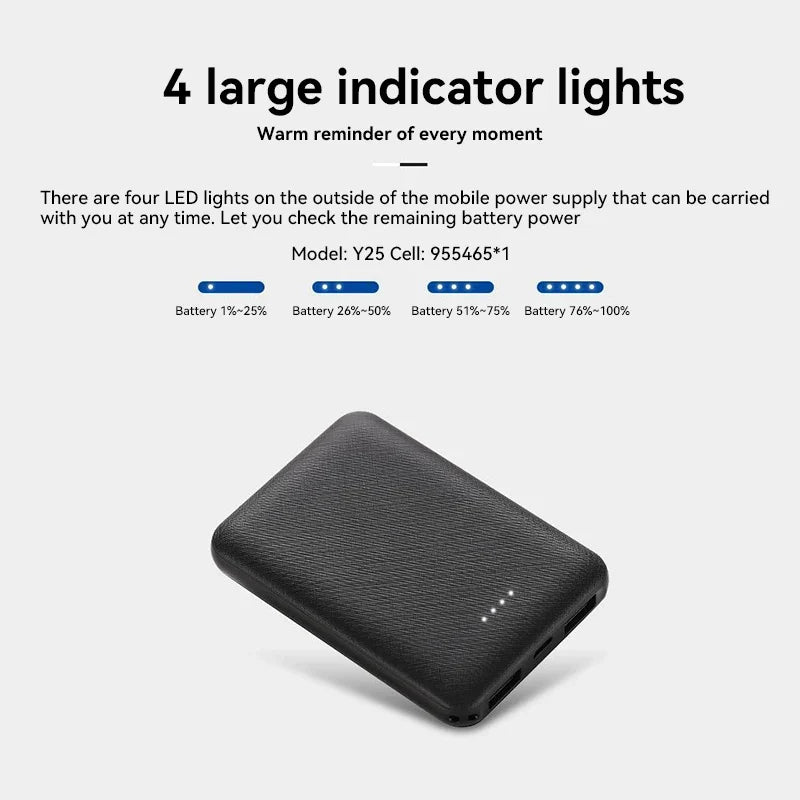 Rechargeable Power Bank for Heated Clothing, 5V 2A USB