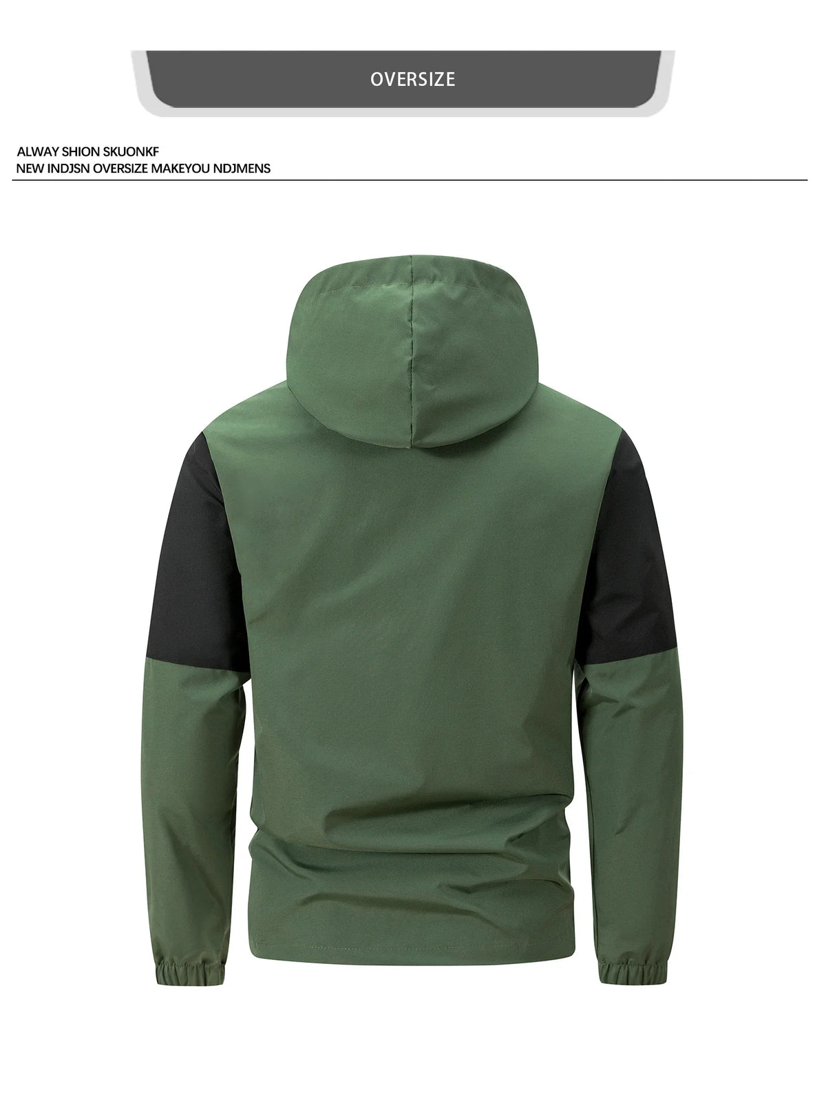Men Windproof Jacket – Hooded Sportswear for Outdoor Autumn & Winter