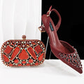 New Italian Shoe and Bag Set New HZX1-6
