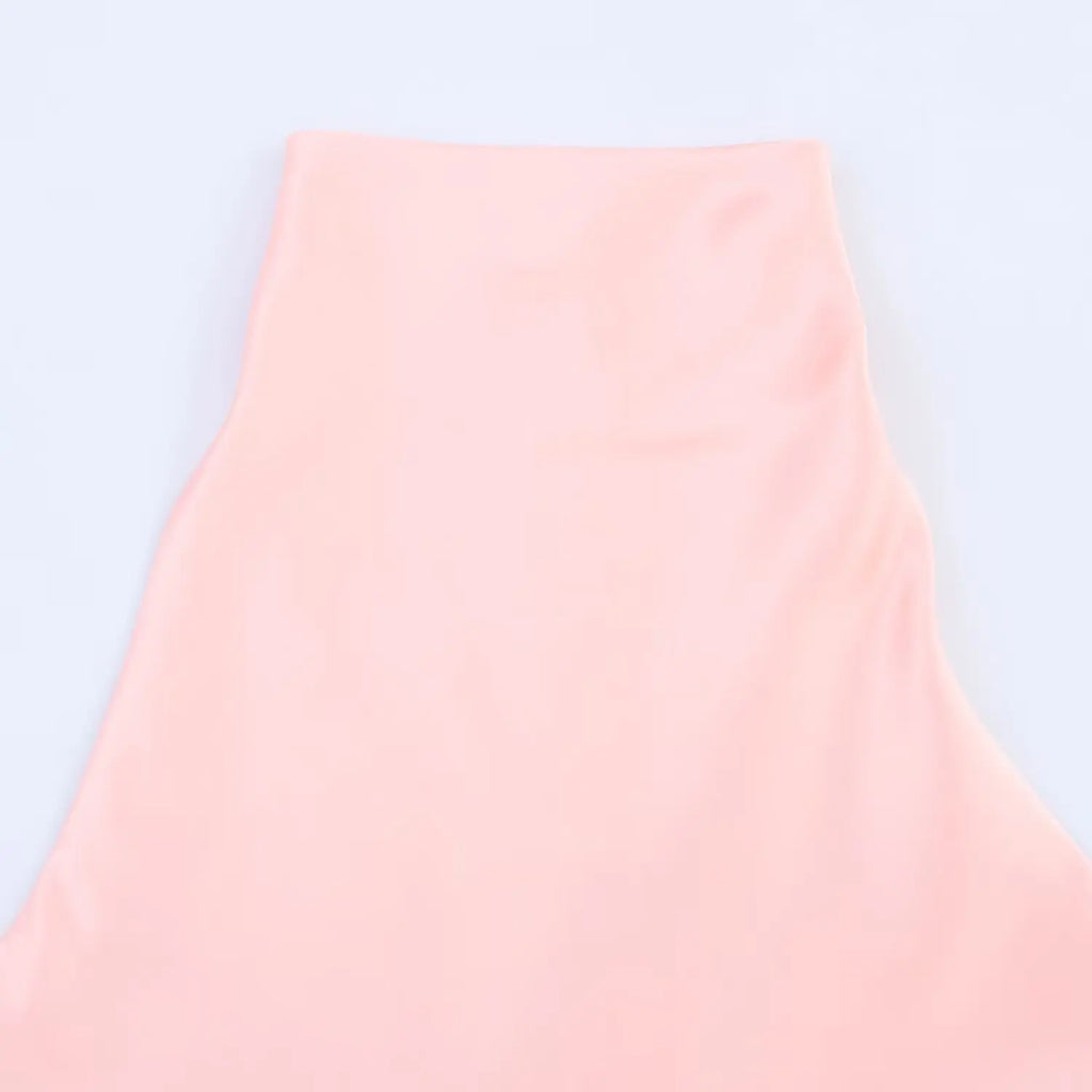 Sexy Elegant Halter  Backless High Solid Halter Neck Tops