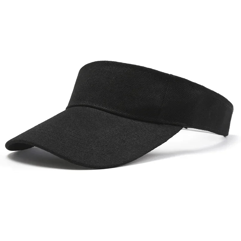 Unisex Outdoor Sports Hat | UV Protection Adjustable Visor Cap for Tennis Golf Running