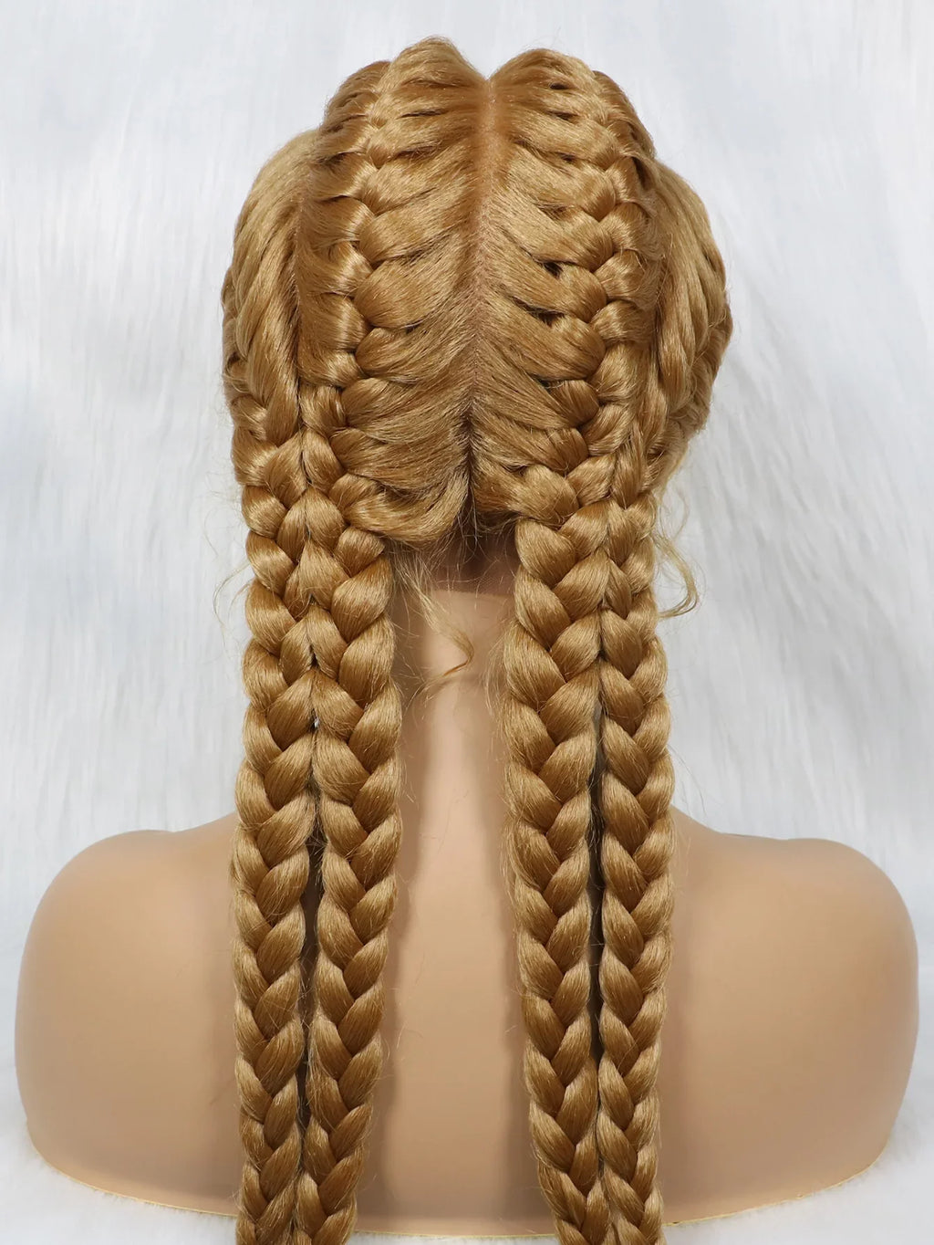 KIMA New Arrival 26" Braided Wig | Lace Front with Baby Hair