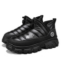 Winter Snow Boots, Men's Insulated Warm Cotton Boots, Anti-slip and Wear-resistant Hiking Shoes, Casual Outdoor Boots