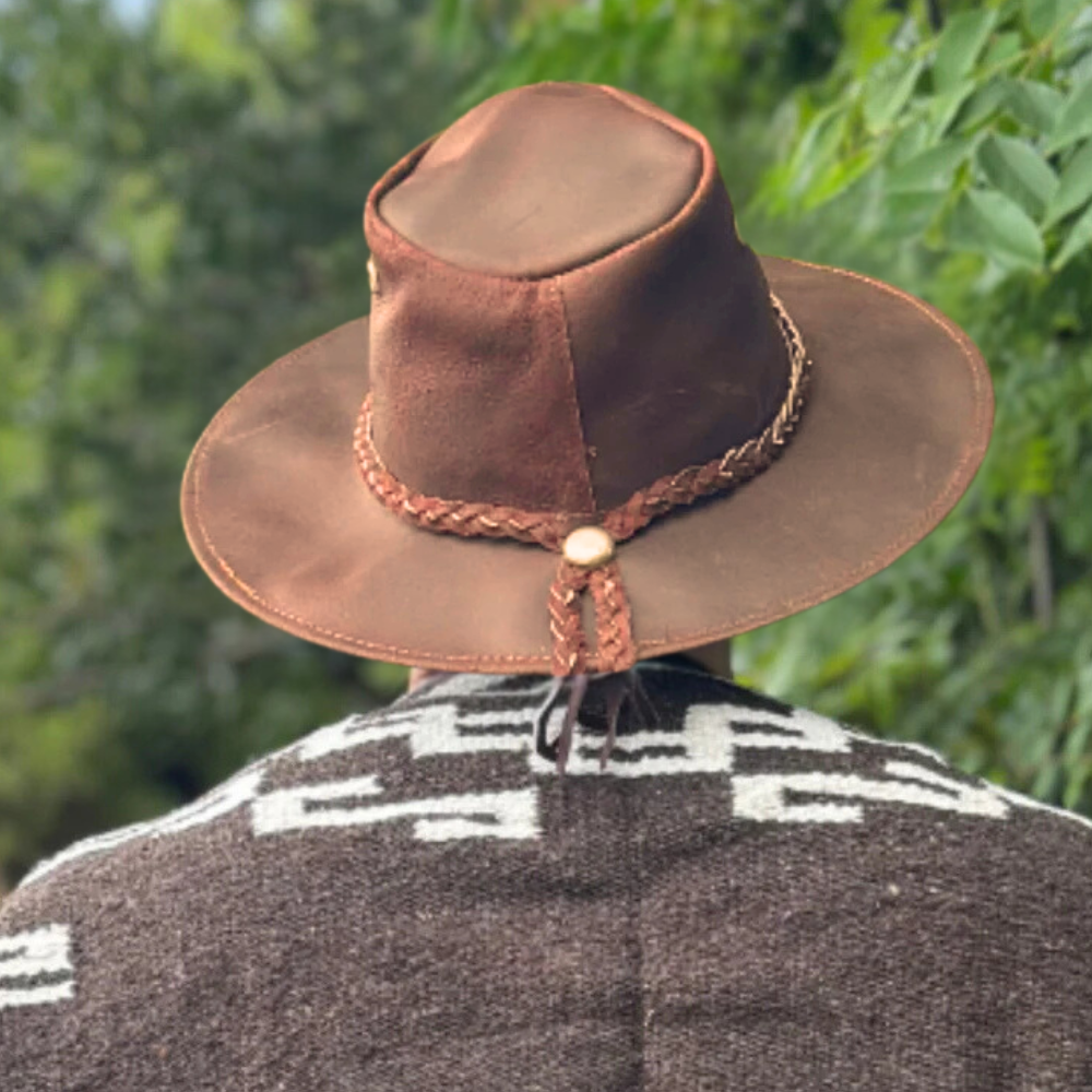 Canyons Leather Rancher Hat - Brown