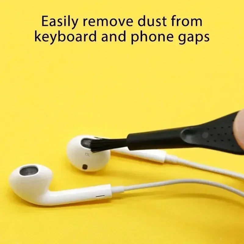Mobile Phone Dust Plug Cleaner Kit Kits Mobile Phone Fine Dust Cleaning Brush for All Type C or iOS Port Cell Smartphone Headset
