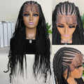 Lace Front Braided Wig | Baby Hair | Kanekalon Synthetic | Black Women