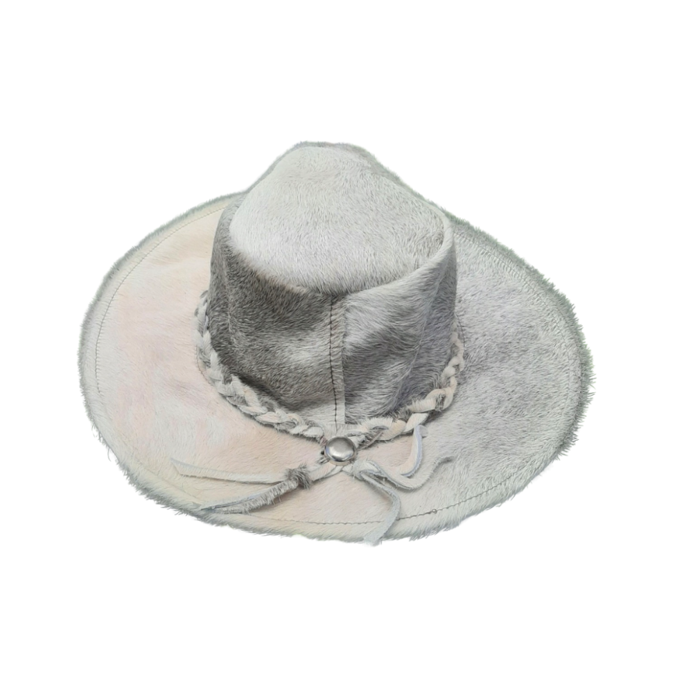 Flint Rancher Hat Fur-on Hide