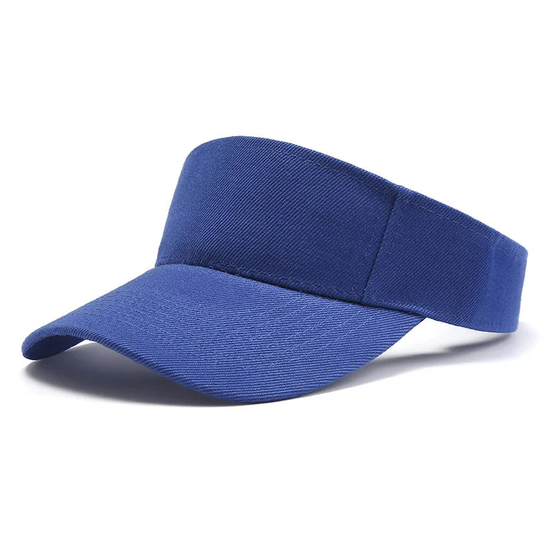 Unisex Outdoor Sports Hat | UV Protection Adjustable Visor Cap for Tennis Golf Running