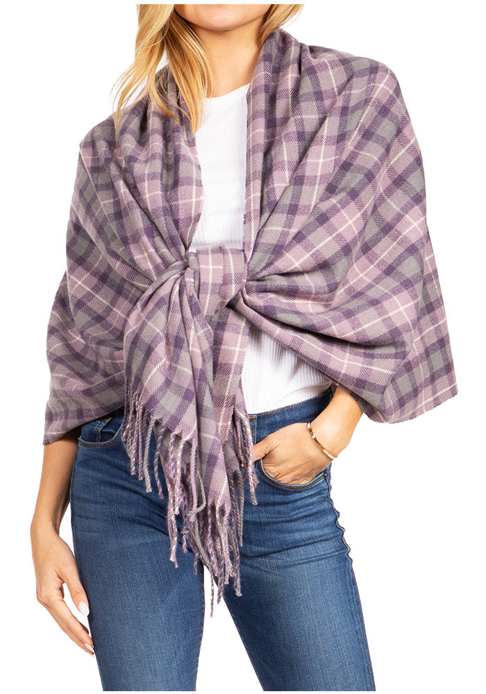 Sakkas Martinna Warm Super Soft Cashmere Feel Pashmina Shawl Wrap Scarf for Women - Weddings, Festivals, Travel & Daily Wear