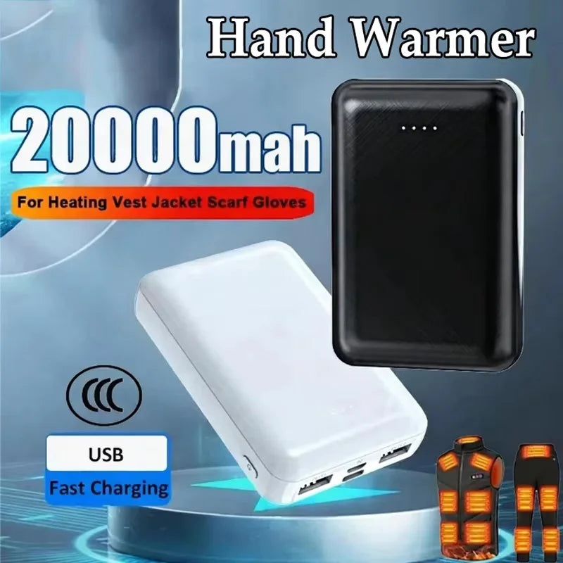 Rechargeable Power Bank for Heated Clothing, 5V 2A USB